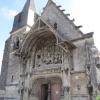 Facade exterieure avec clocher