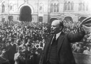 Lenine s adresse au peuple de moscou 1917